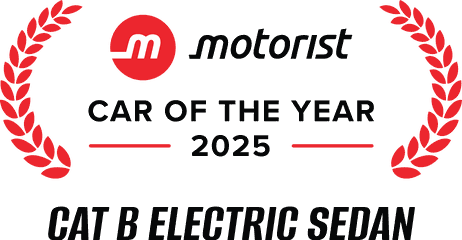 Motorist Car of the Year 2025 — Cat B Electric Sedan