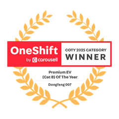 OneShift COTY 2025 Category Winner — Premium EV (Cat B) of the Year, Dongfeng 007