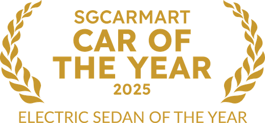 Sgcarmart Car of the Year 2025 — Electric Sedan of the Year